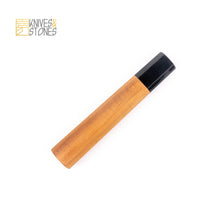 Load image into Gallery viewer, K&amp;S Custom Teakwood, Black Horn Ferrule WA handle