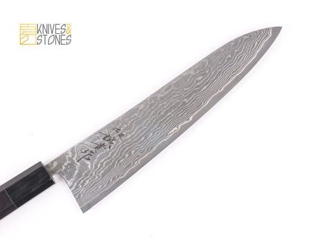 Tanaka SG2/R2 Damascus Gyuto WA 210mm