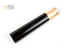Load image into Gallery viewer, K&amp;S Heart Shaped Ebony Blonde Horn Handle