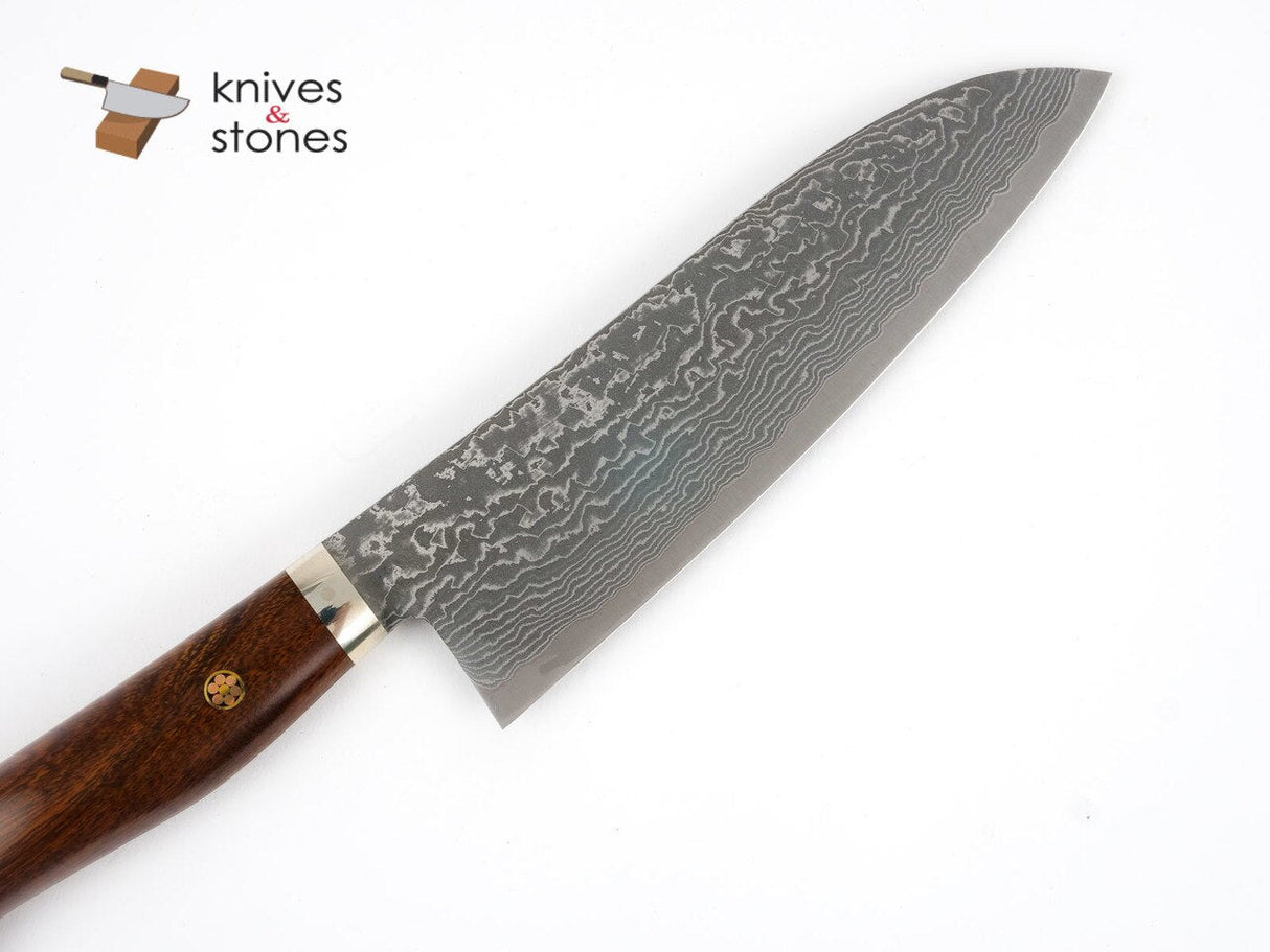 Tanaka SG2/R2 Ironwood Santoku 165mm