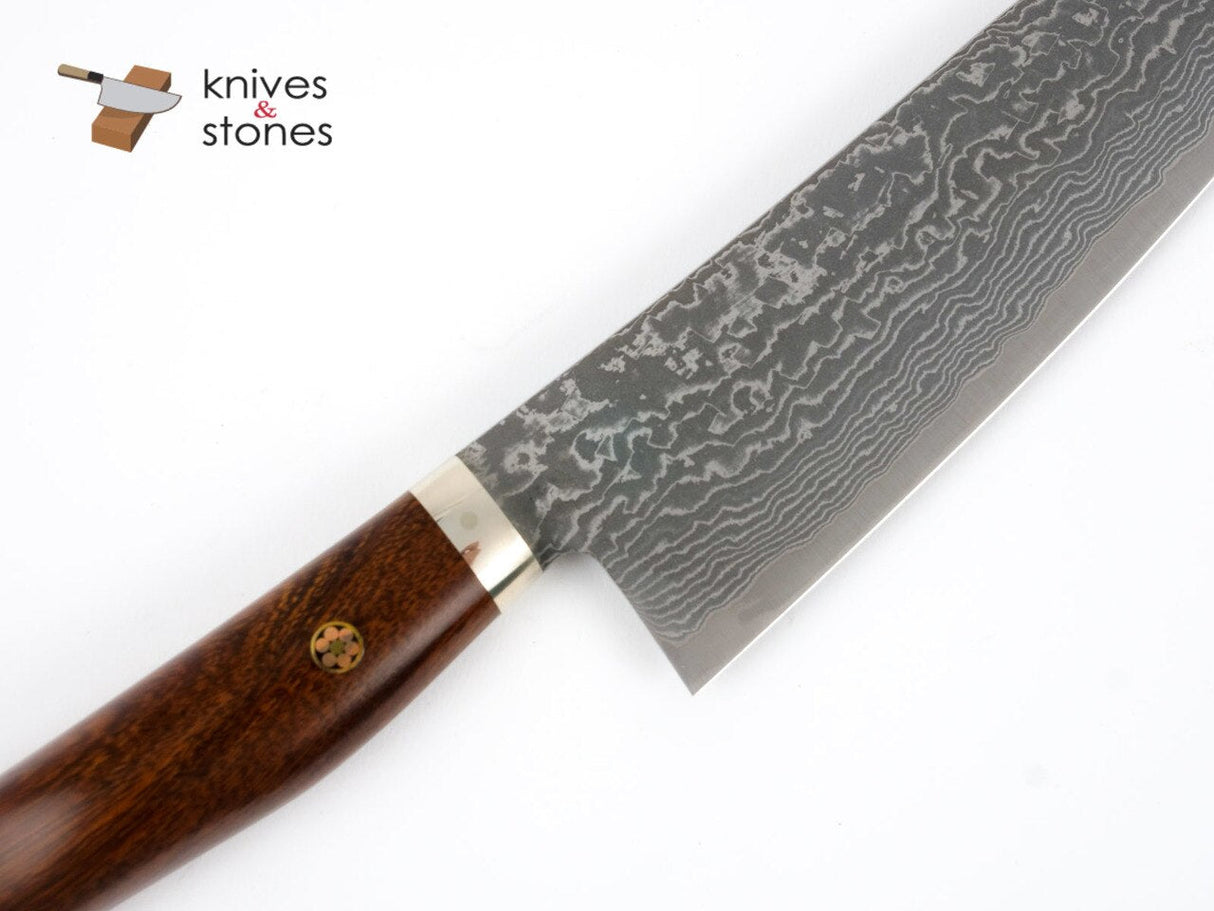 Tanaka SG2/R2 Ironwood Santoku 165mm