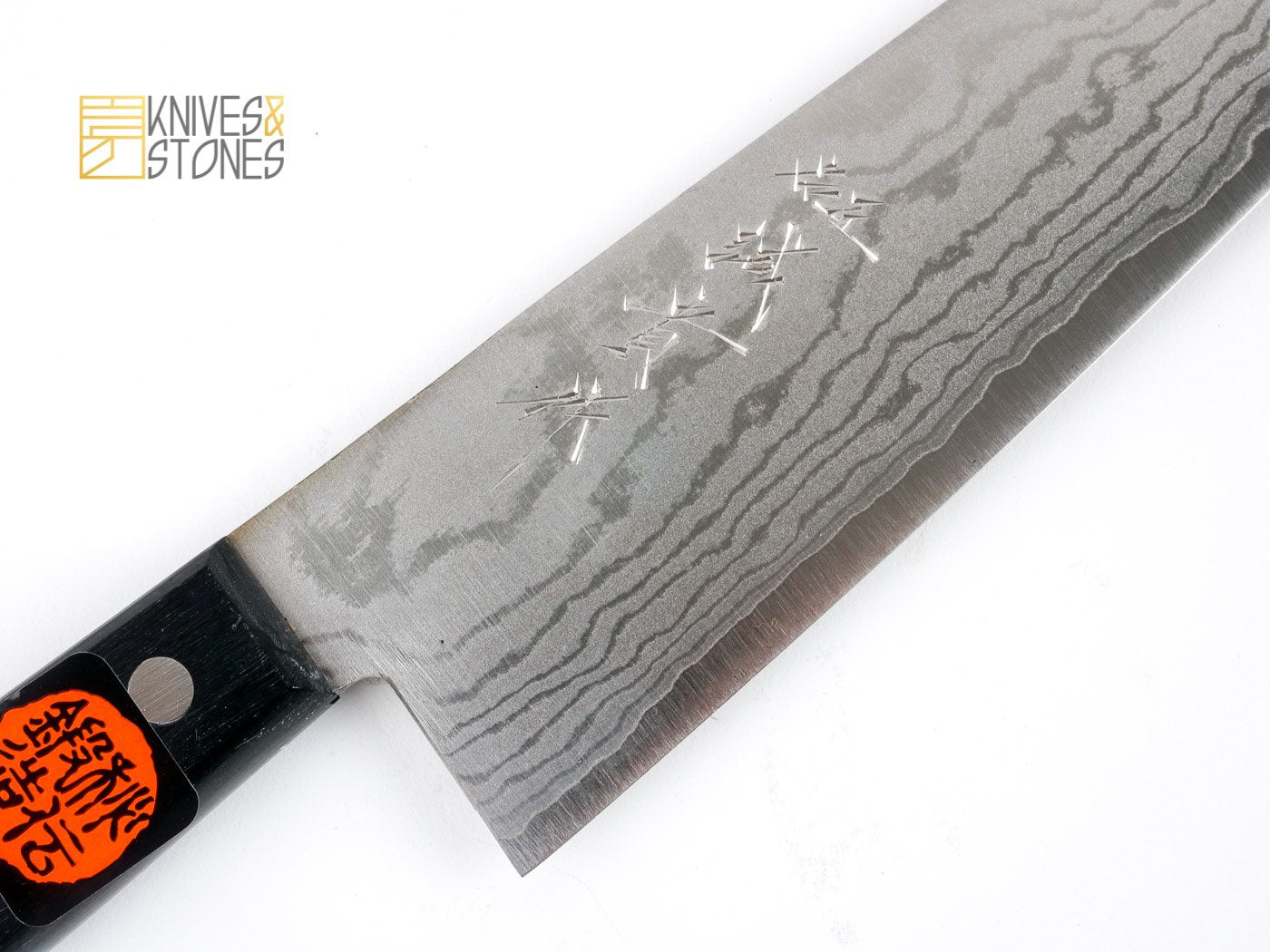 Tanaka VG10 Damascus Gyuto 210mm Western Handle K&S New York