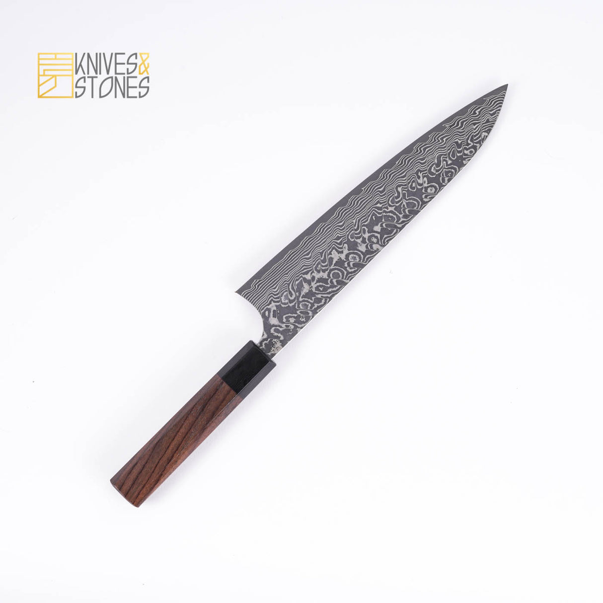 Yoshimi Kato (Kintaro) SG2 / R2 Damascus Gyuto 210 mm