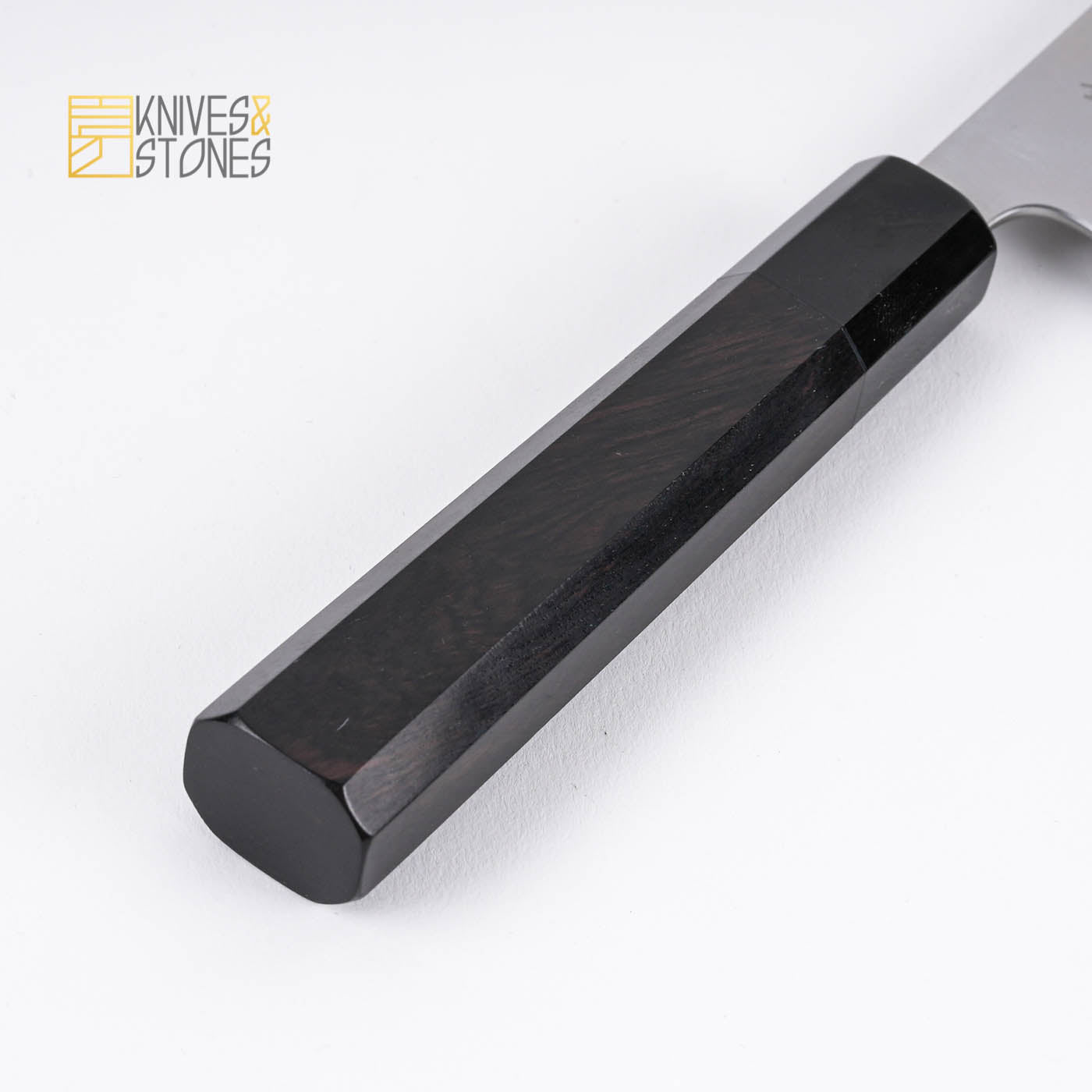 Yoshimi Kato SG2/R2 Large Nakiri (Chuka) 180mm with K&S Ebony