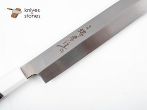 Sakai Takayuki GinRyu (銀龍) - Swedish Steel Honyaki Yanagiba with Corian Handle 270 / 300 mm