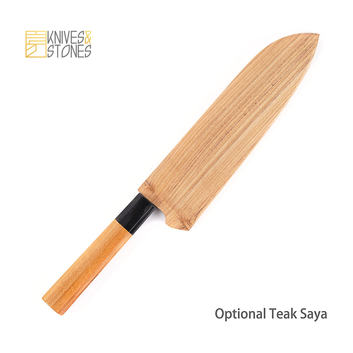 Sentan HAP-40 Santoku 180 mm with K&S Teak wood Handle