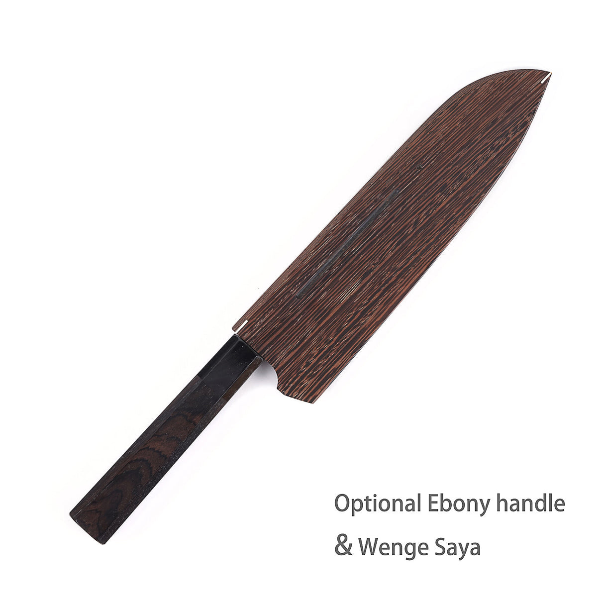 Sukenari HAP40 Hairline Santoku 195mm, with K&S Teakwood Handle