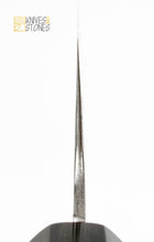 Load image into Gallery viewer, Sukenari ZDP189 K-tip Damascus Gyuto 210 mm with K&amp;S Ebony handle and FREE Saya