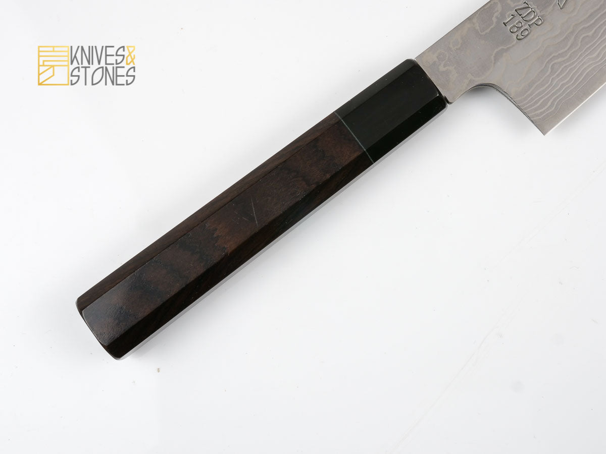 Sukenari ZDP189 Damascus Santoku 190 mm