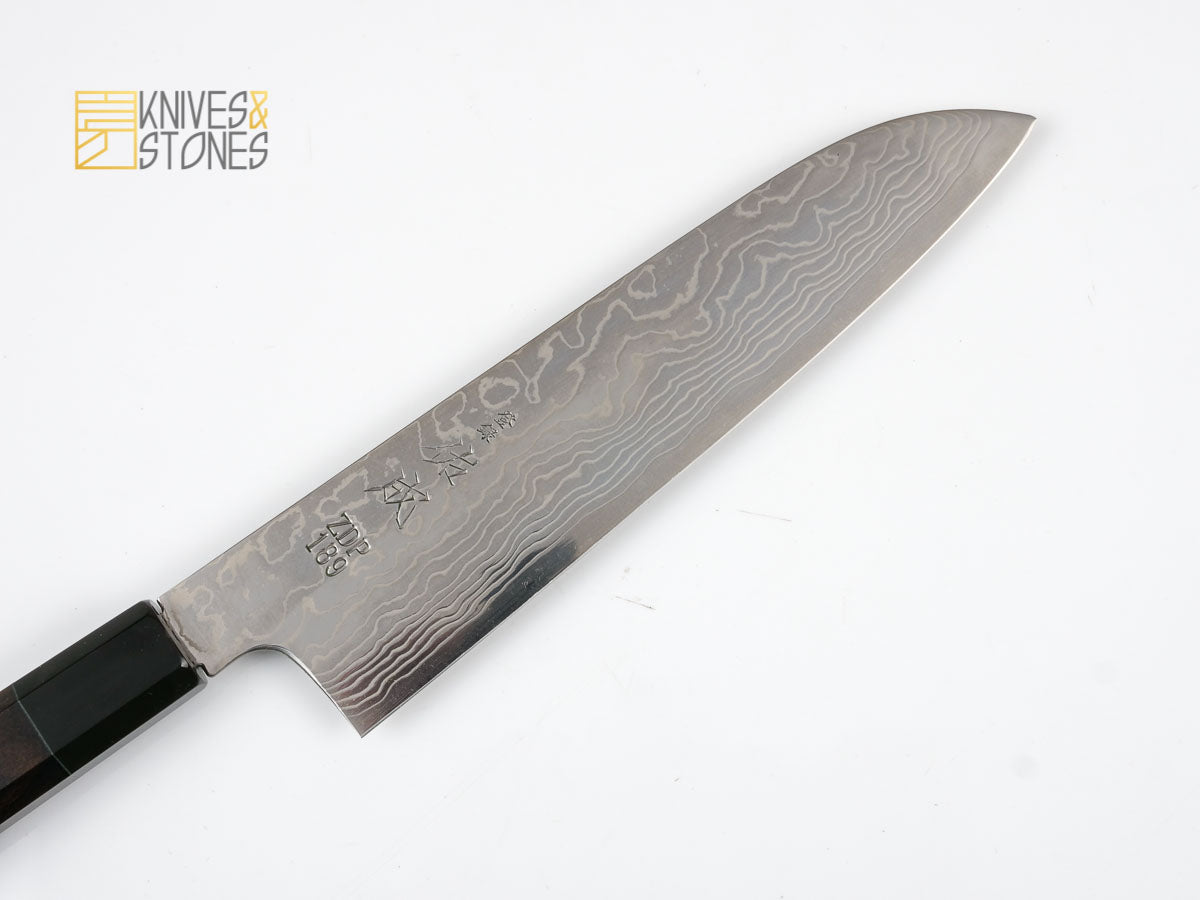 Sukenari ZDP189 Damascus Santoku 190 mm