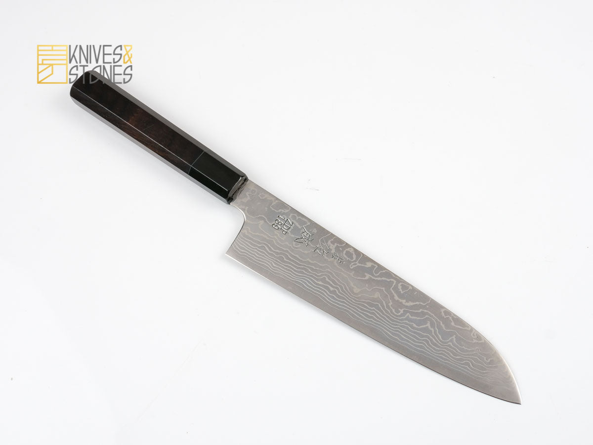 Sukenari ZDP189 Damascus Santoku 190 mm
