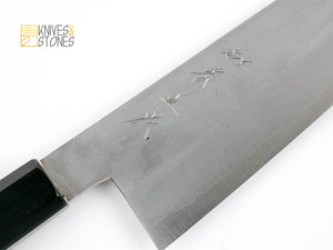 Tanaka Ginsan Nashiji K-tip Gyuto 240mm with Ebony handle