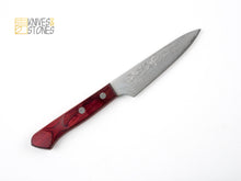 Load image into Gallery viewer, Tanaka VG10 Damascus Petty 120mm/150mm with Western Handle