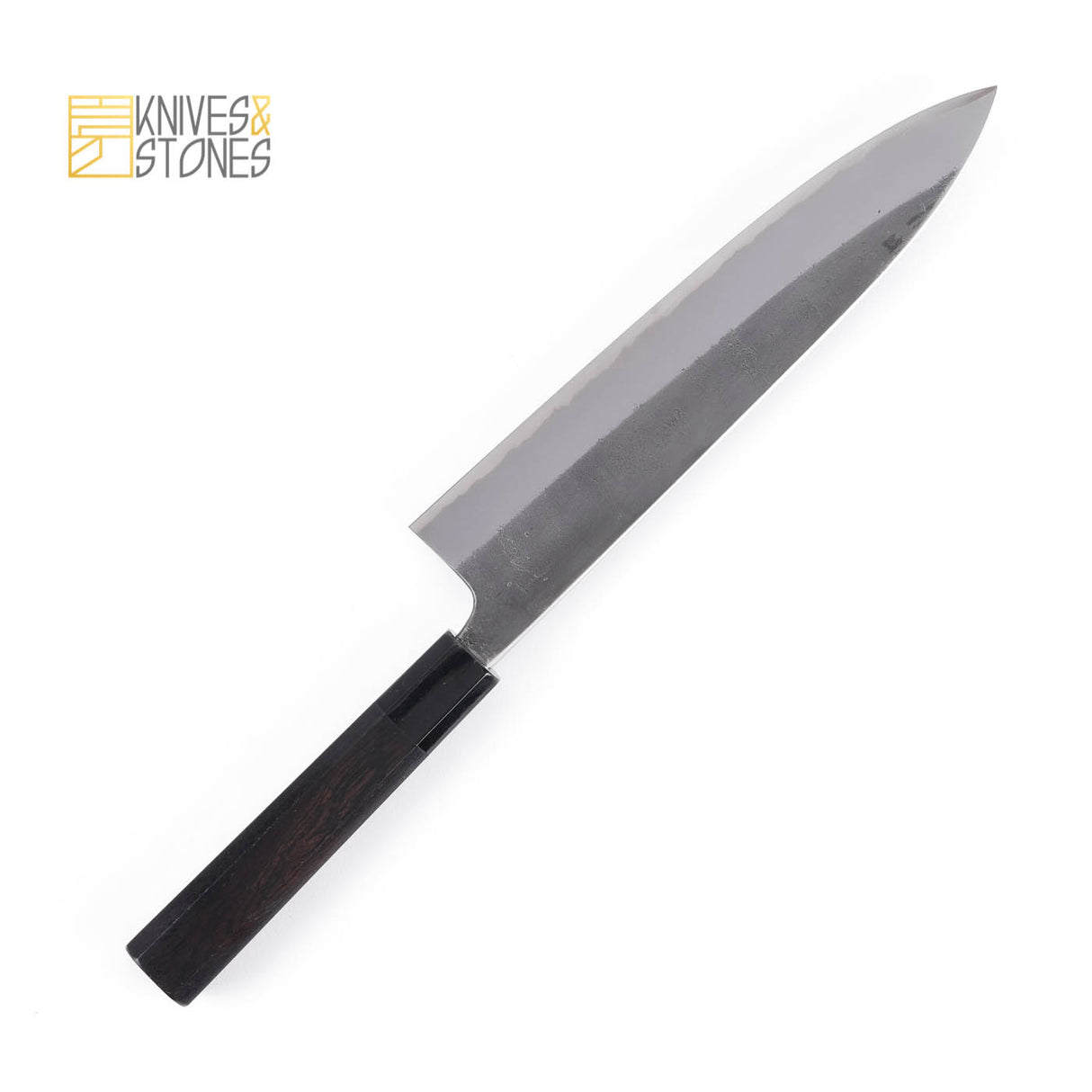 Wakui White 2 Stainless Clad Gyuto with Nashiji Finish 210mm/240mm