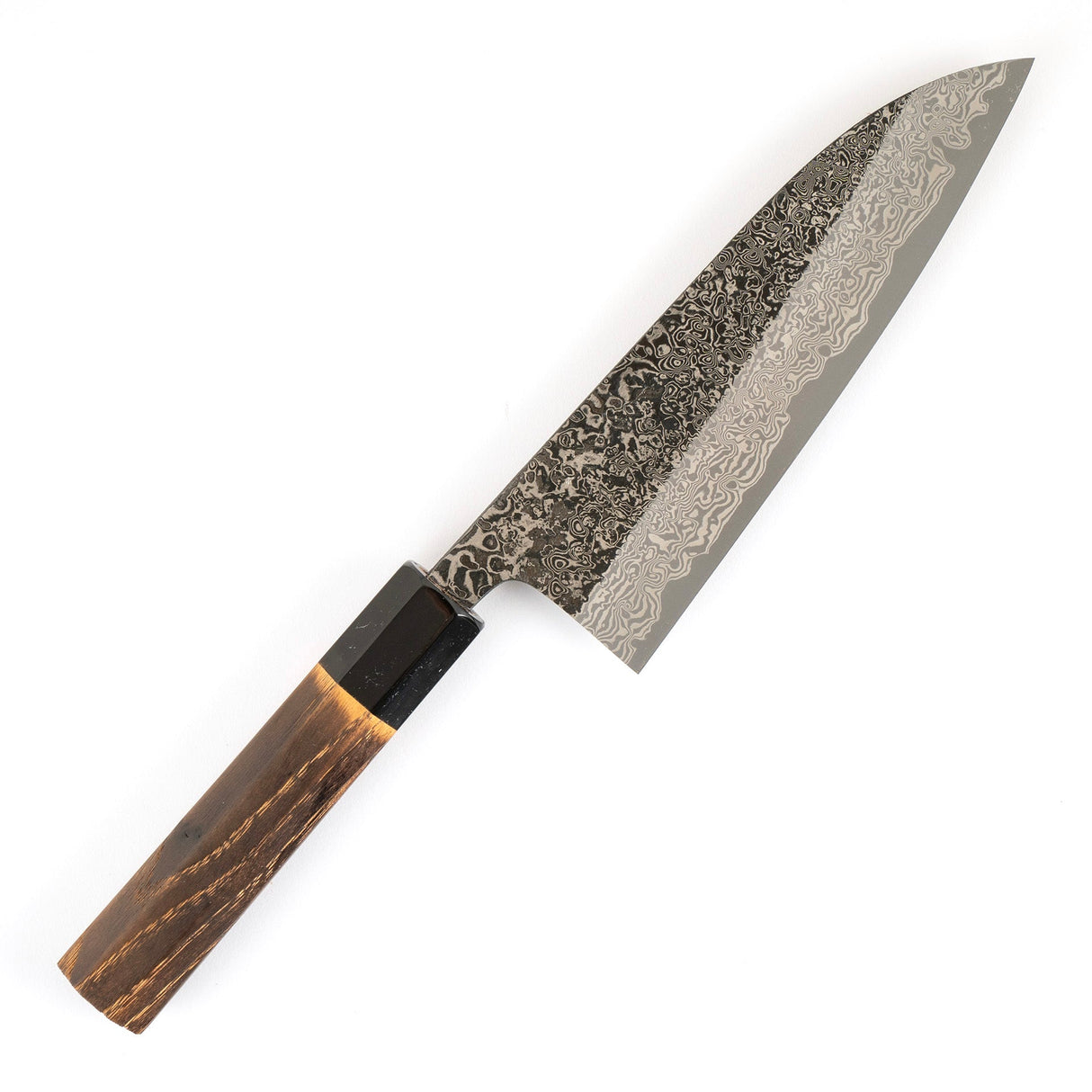 Yoshikane Black Damascus SLD Santoku 165mm