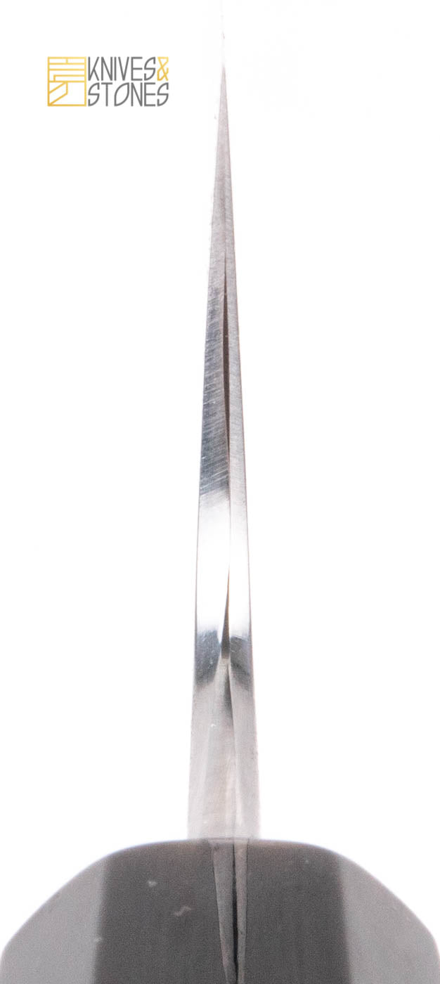 Sentan Blue 1 Damascus Kiritsuke 225mm with K&S Ebony handle, by