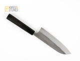 Yoshimi Kato (Kintaro) Nashiji Santoku 180 mm Aogami Super (Blue Super, AS)