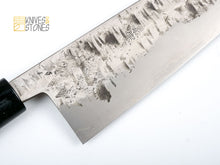 Load image into Gallery viewer, Yoshimune Sanjo White 2 Stainless Clad Gyuto 210 mm Hammered Finish