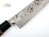 Yoshimune Sanjo White 2 Stainless Clad Petty 150 mm Hammered Finish