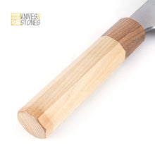 Load image into Gallery viewer, Mazaki Blue 2 Deba 180mm with Ho Wood Handle