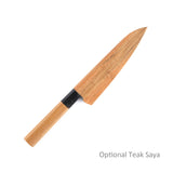 Nakagawa Ginsan Petty 150mm with K&S Teak Handle