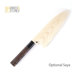 Myojin White 2 Deba with Wenge wood handle, 150/ 165/ 180/ 210 mm